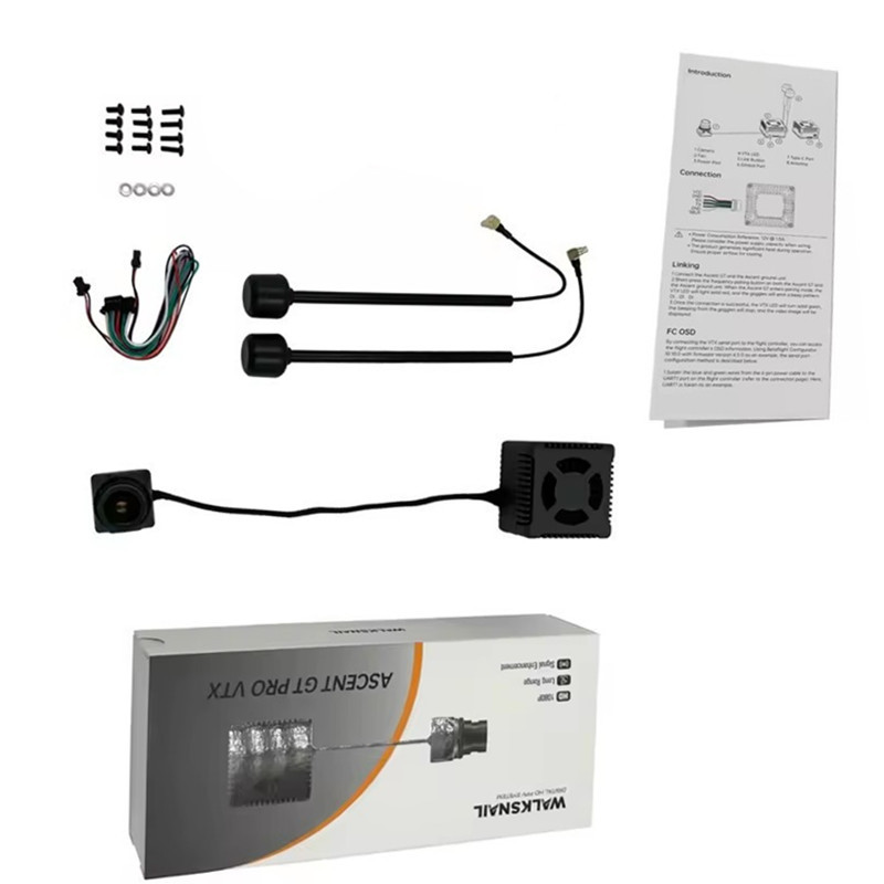 WALKSNAIL GT Pro VTX 5.8GHz 4W with Z40 Camera CADDXFPV 1080P 60FPS for RC Parts photo 2