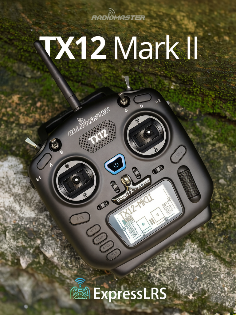 Radio Master TX12 MKII ELRS/CC2500 Remote Control for RC Drone photo 7