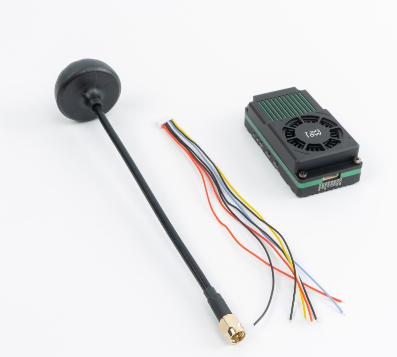 7.2GHz 10W High-Power VTX Video Transmitter 64CH 6100-7200MHz DC 7-36V for FPV Drone UAV Aerial Photography photo 2