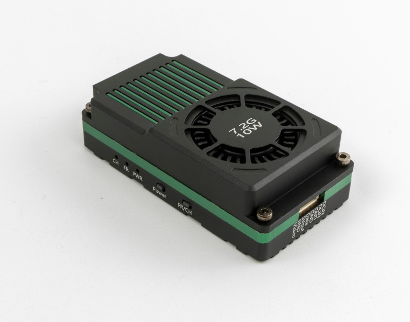 7.2GHz 10W High-Power VTX Video Transmitter 64CH 6100-7200MHz DC 7-36V for FPV Drone UAV Aerial Photography photo 4