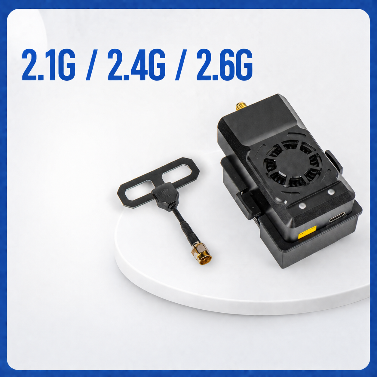 ExpressLRS ELRS TX Module 2.1G/2.4G/2.6G 2000mW Long Range Transmitter for JR Port RC FPV Drone