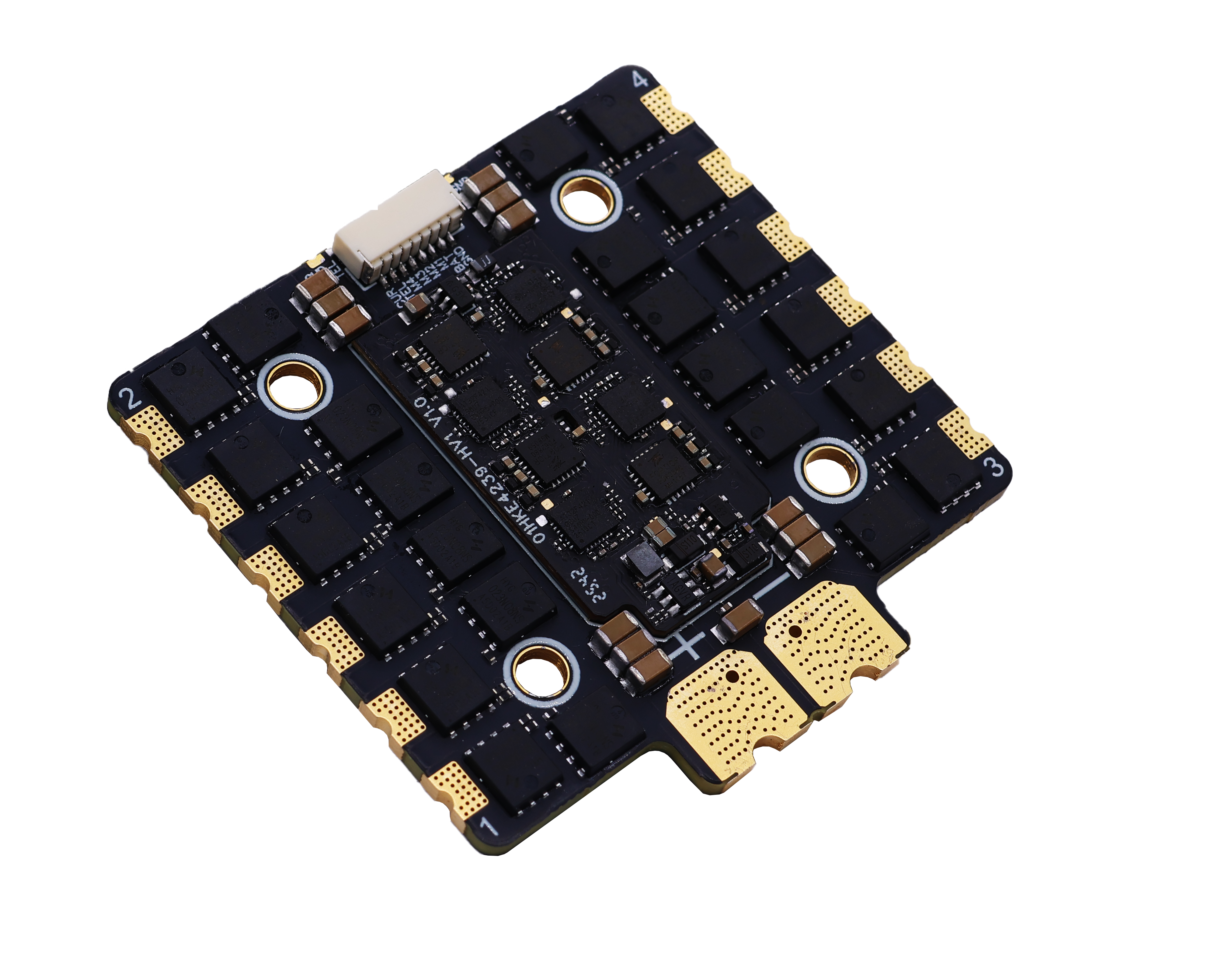 100A 4-in-1 Metal ESC 2S-8S Lipo Electronic Speed Controller 56x54.6mm for FPV Drone UAV photo 4