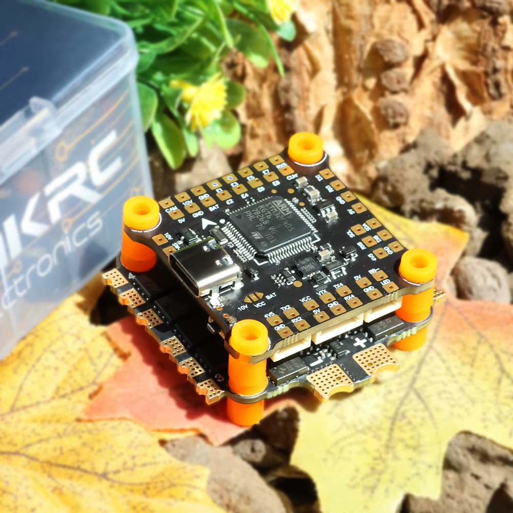 Damping Multi Functional Compact Metal FPV Drone F405 FC with Electric Speed Controller ESC 2-8S Lipo 65A Stack photo 10