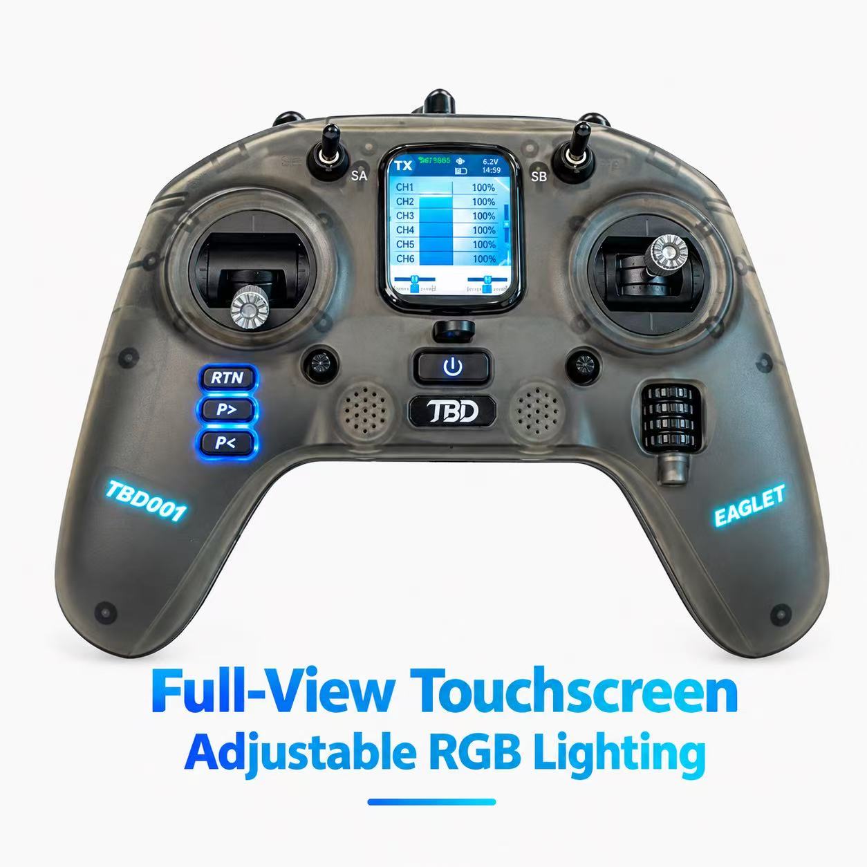 Eagle EagletTBD EAGLET Little Eagle ELRS RC Transmitter 2.4G/915M Color Screen FPV Drone photo 8
