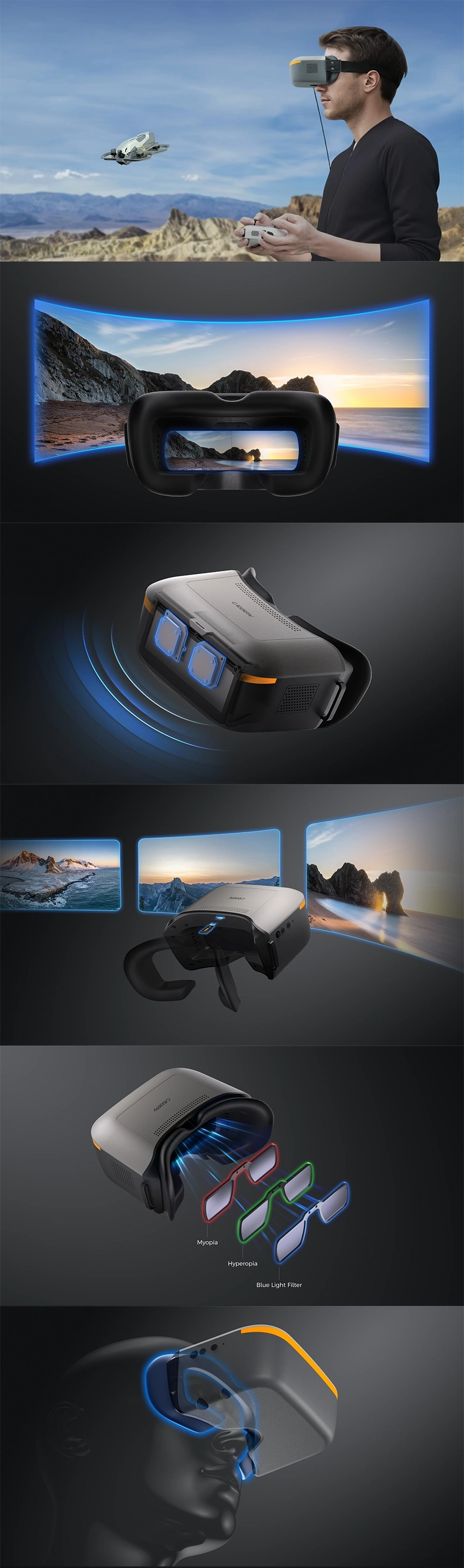 CADDX Walksnail Ascent Goggles photo 12