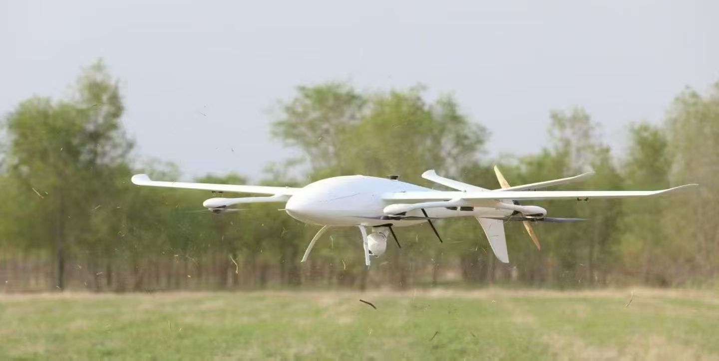 Fixed-wing UAV equipped with an electronic fuel injection (EFI) engine, featuring long endurance and high payload capacity. photo 6